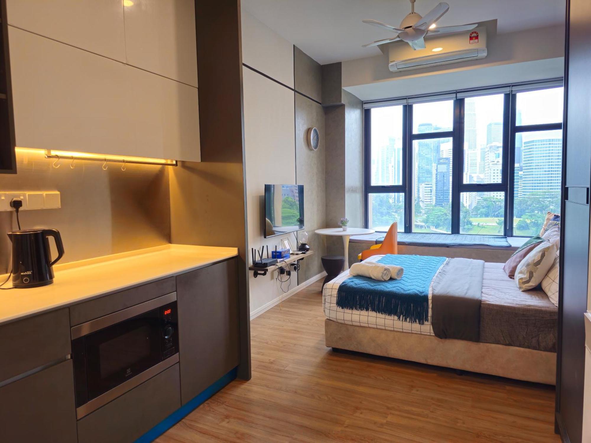 Luxurious Ceylonz Dualkey 5pax Near Bukit Bintang Pangsapuri